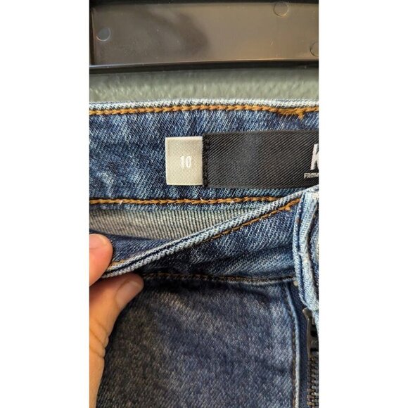 Kut From the Kloth Women's Jeans 10 Rachel Mom Cropped Raw Hem - Picture 9 of 9